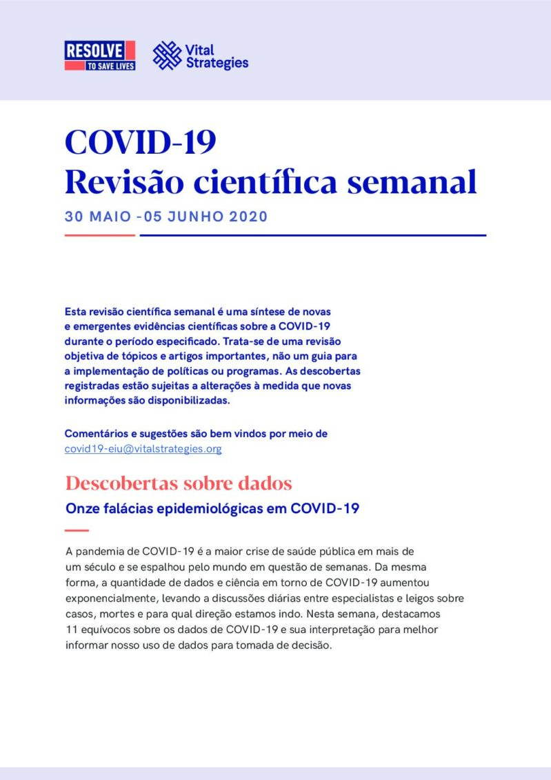 Science Review Portuguese May 30 - Jun 5 2020 cover