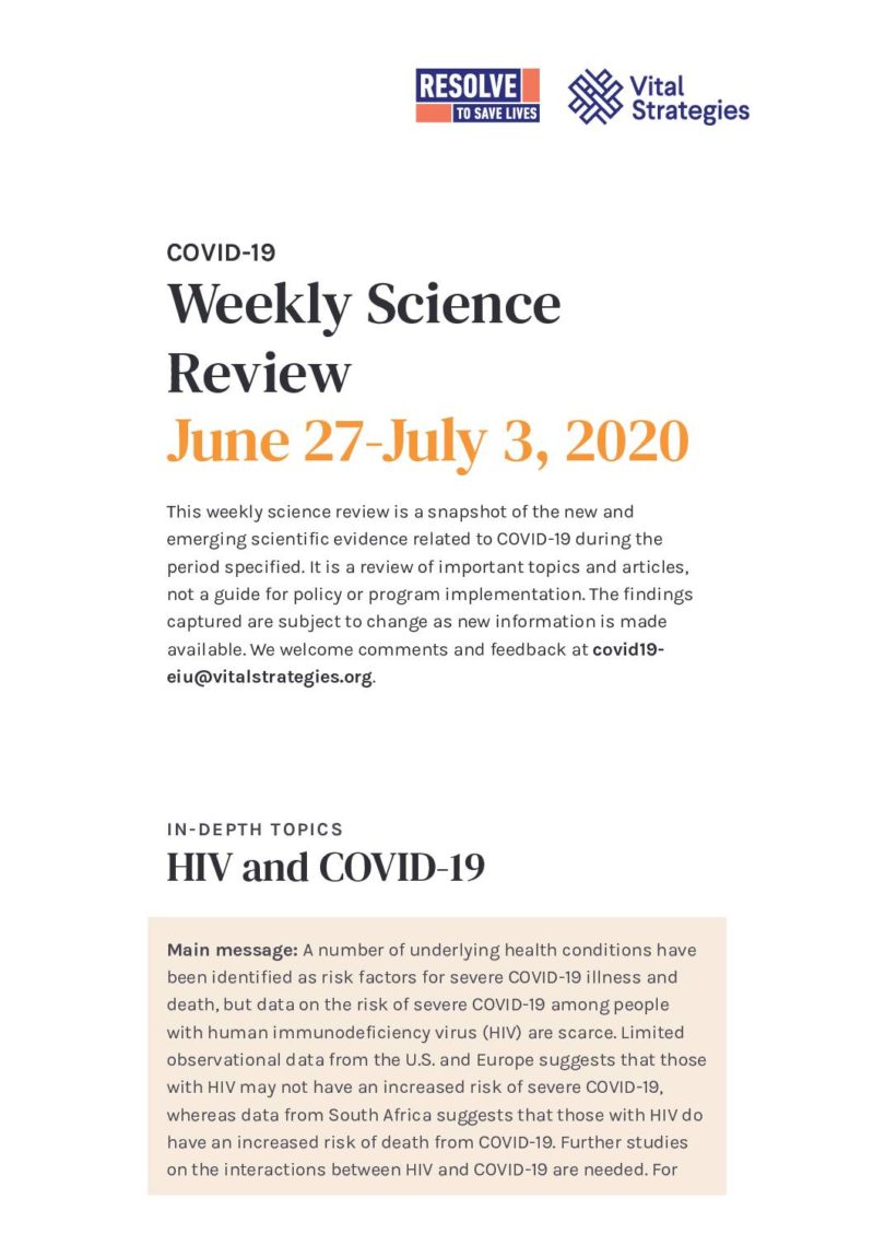 Science Review June 27-July 3, 2020 cover