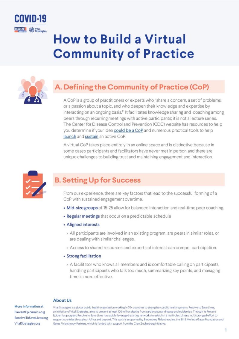 How to Build a Virtual Community of Practice cover