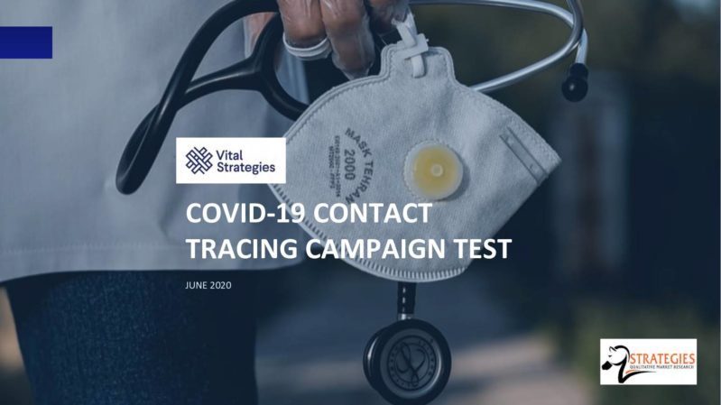 COVID-19 Contact Tracing Campaign Test Report cover